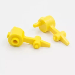 1PCS Compatible MOC Parts 28567 & 60966 - 2866  Vehicle Track Set with Train, Ground Throw, and Track Switch DIY Building Bricks