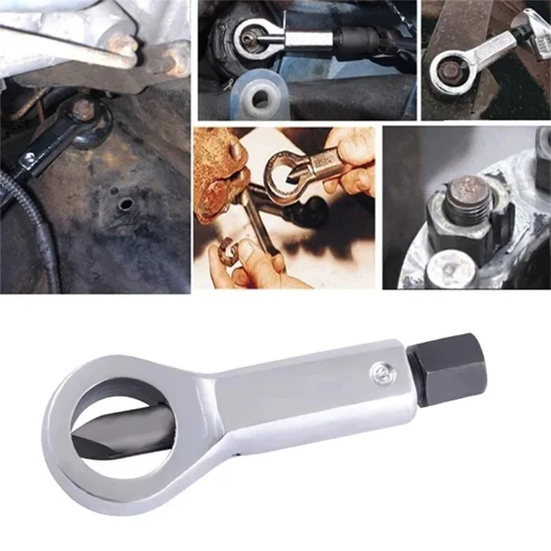 Plicht Roestbestendige Beschadigde Moer Splitter Verwijderaar Roestige Moer Splitter Sleutel Verwijderen Cutter Tool Stalen Sleutel Hex Extractor Tools