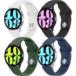 20mm 22mm strap For Samsung Galaxy watch 6/5/pro/4 Classic 18mm Silicone bracelet Huawei watch GT 4-2-2e-3-3 pro 41mm 46mm band