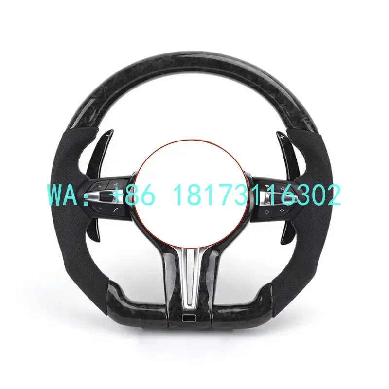 

China Plant 2026 Custom Leather Forged Carbon Fiber Steering Wheel E Series X5 E70 X6 E71 E72 E81 E82 E87 E88 M3 E90 E91