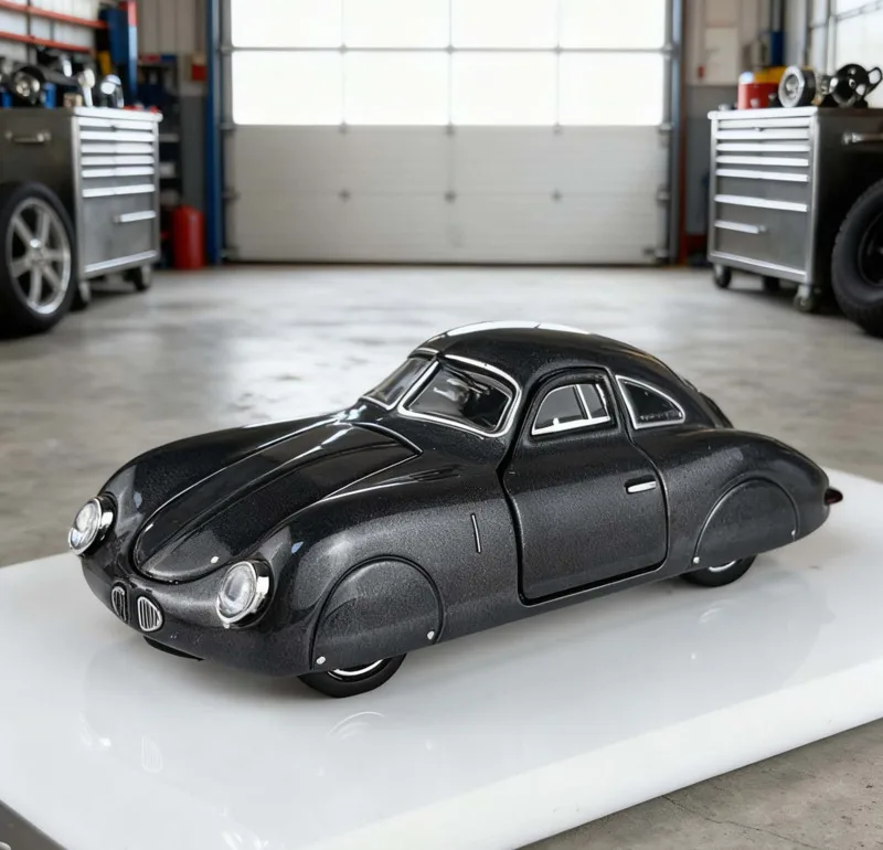 

1/64 New Arrival Special Price Diecast Metal German TYPE64 Prototype Car Fully Opening Doors Model Furniture Display Collection