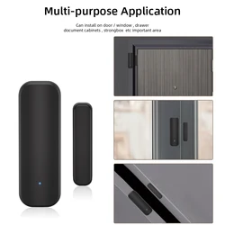 WiFi or ZigBee Door Window Sensor Smart Home Wireless Door Open Close Detectors APP Remote Alarm Home