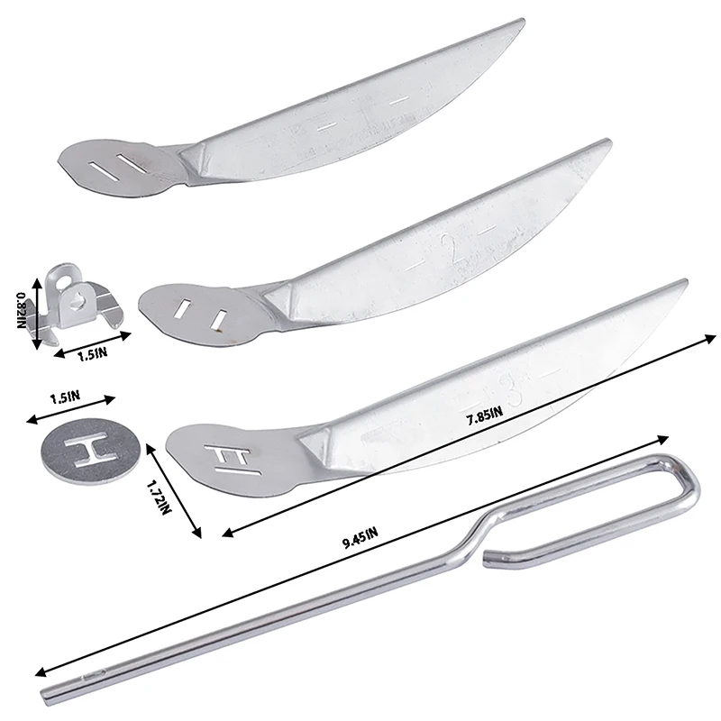 One-Touch Cleaning System Kit Design for Weber Kettle Grill,for 7444 Weber Grill Replacement Parts,Steel Grill Accessories