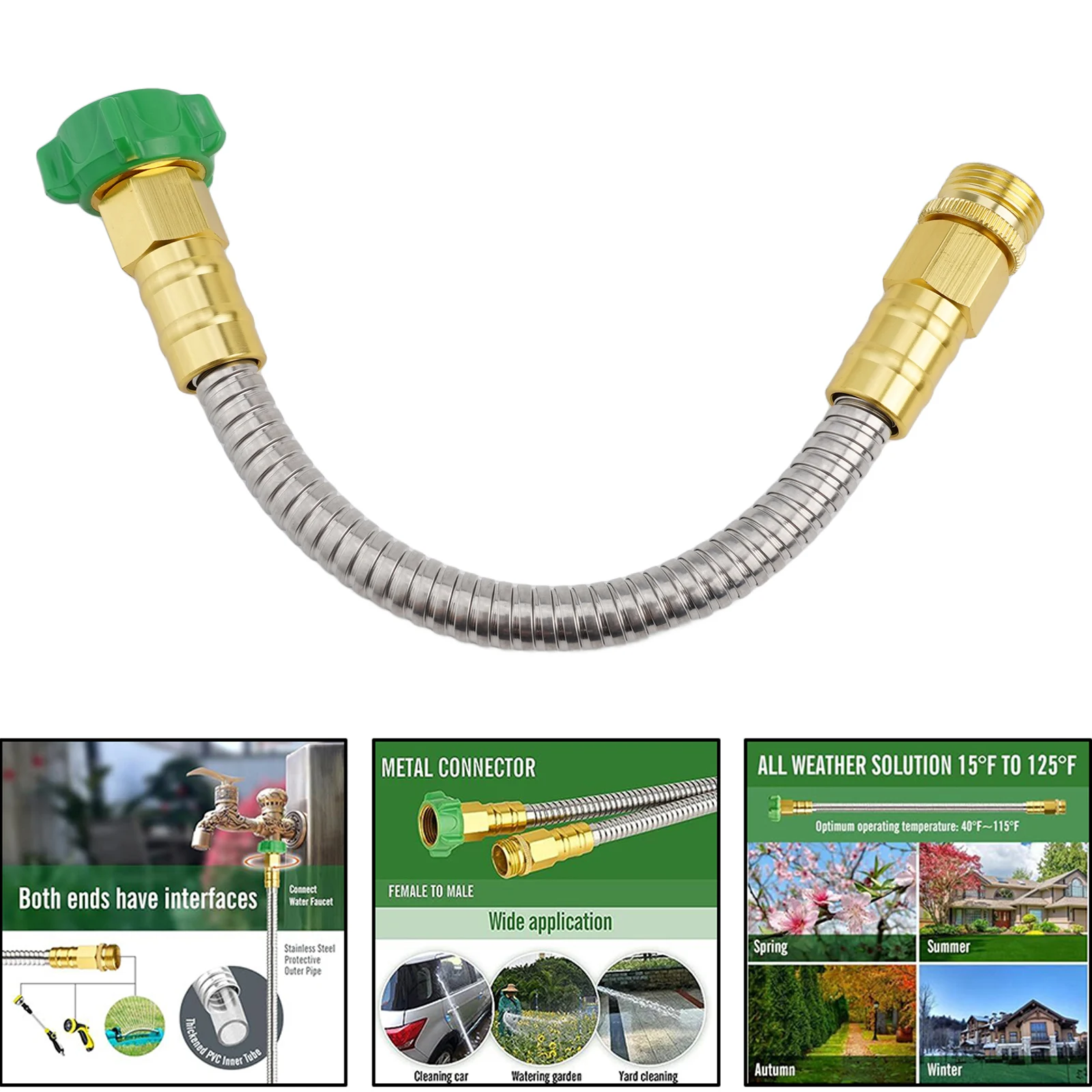 

Superior Durability Leakproof Easy To Use Easy To Use Excellent Sealing Performance Female To Male Connector Flexibility