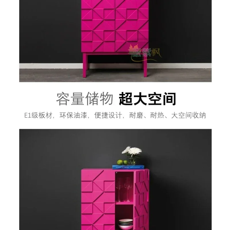 

Personalized Creative Sideboard Cabinet Color Home Entrance Cabinet High Cabinet