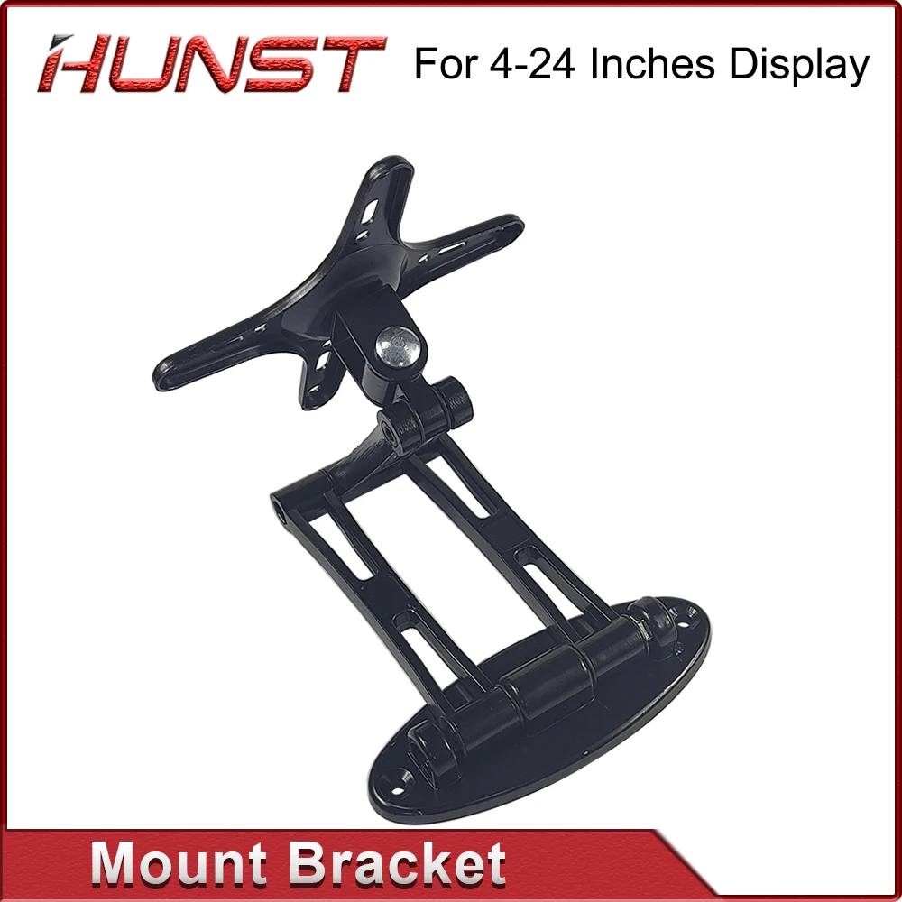 Imagem -03 - Hunst tv Display Mount Bracket Suporte do Monitor Máquina de Marcação a Laser Preto para 424 Display 160x160 mm