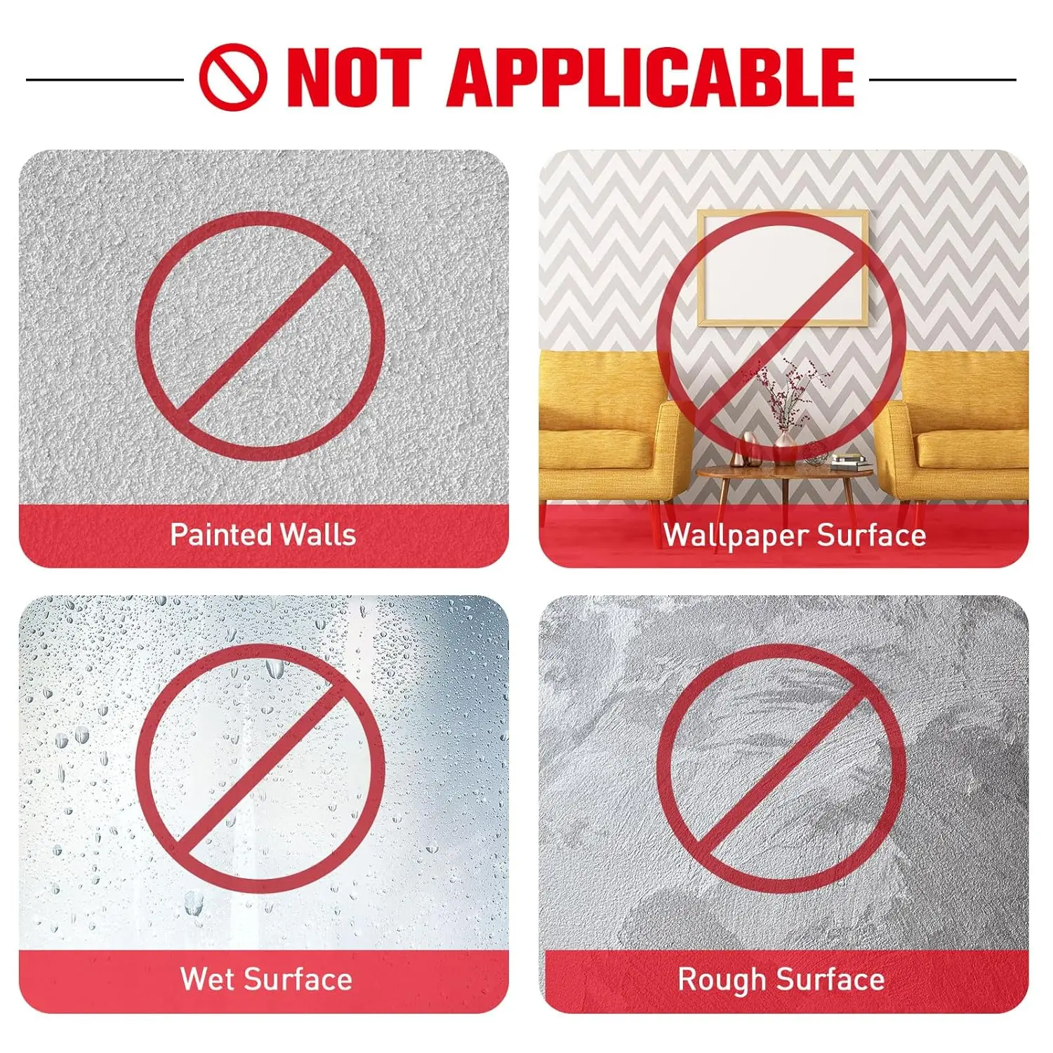 Cinta de esponja de espuma de doble cara, cinta adhesiva de doble cara para montar, longitud de 10m