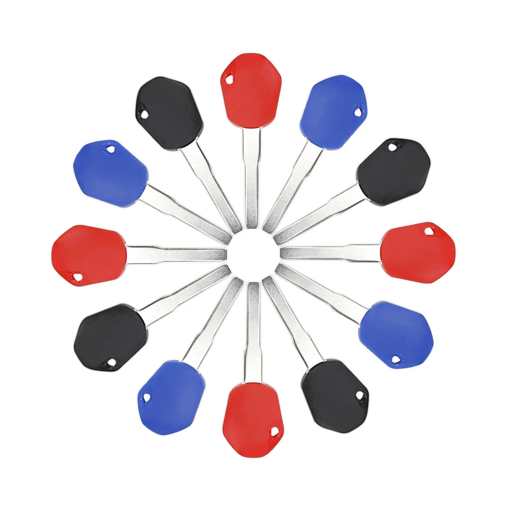 

3 шт. новый пустой ключ для мотоцикла, замена необрезанных ключей для KTM Duke200 Duke 00 Duke390 DUKE 00 200 300 390 DUKE300, эмблема необрезанного лезвия