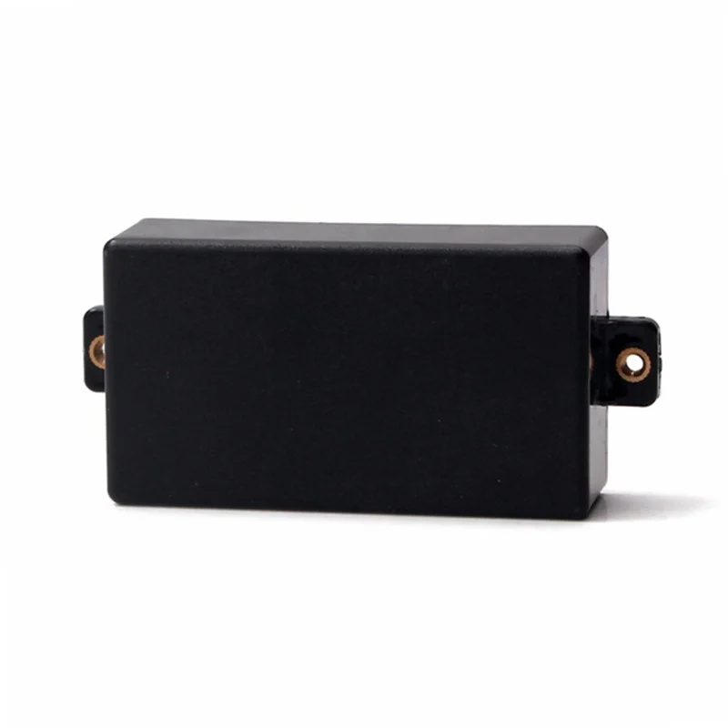 ฝาครอบ Humbucker pickup พลาสติกที่ปิดสนิทพอดีกับชิ้นส่วนกีตาร์กระบะสิงคโปร์ (สีดำ)