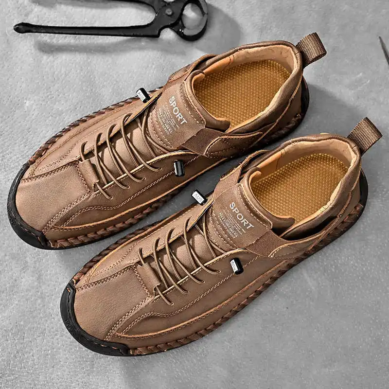 

Spring-autumn 42 Summer Moccasins For Men Woven Shoes Wide Sneakers Sport Low Cost Runing New Collection Sapa Brands