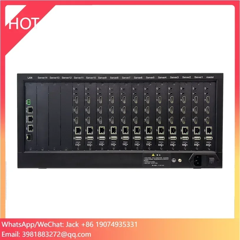 32MP 8MP 5MP Network Camera Decoder Rack-mounted 12 Channel Video Decoders for Security Monitoring Rooms