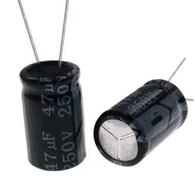 

10 шт. алюминиевых электролитических конденсаторов 47 мкФ 250 В, радиальные, 13*21 мм (47uF250V, 47MFD250V, 250V47mf, 250V47uf)