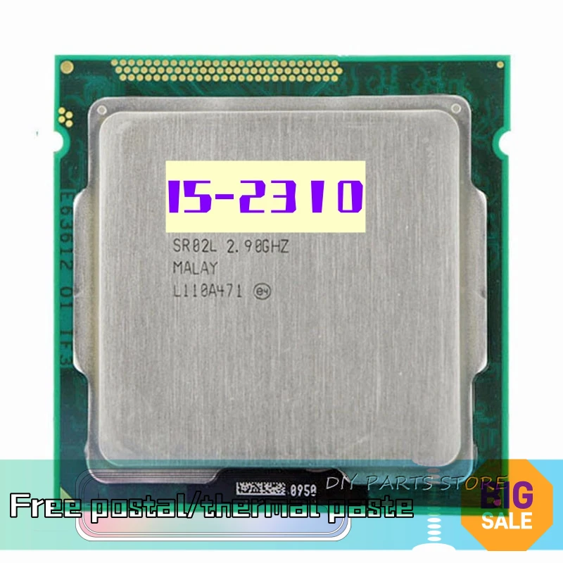 

Процессор core i5 2310 четырехъядерный 2,9 ГГц LGA 1155 TDP 95 Вт 6 Мб кэш-памяти