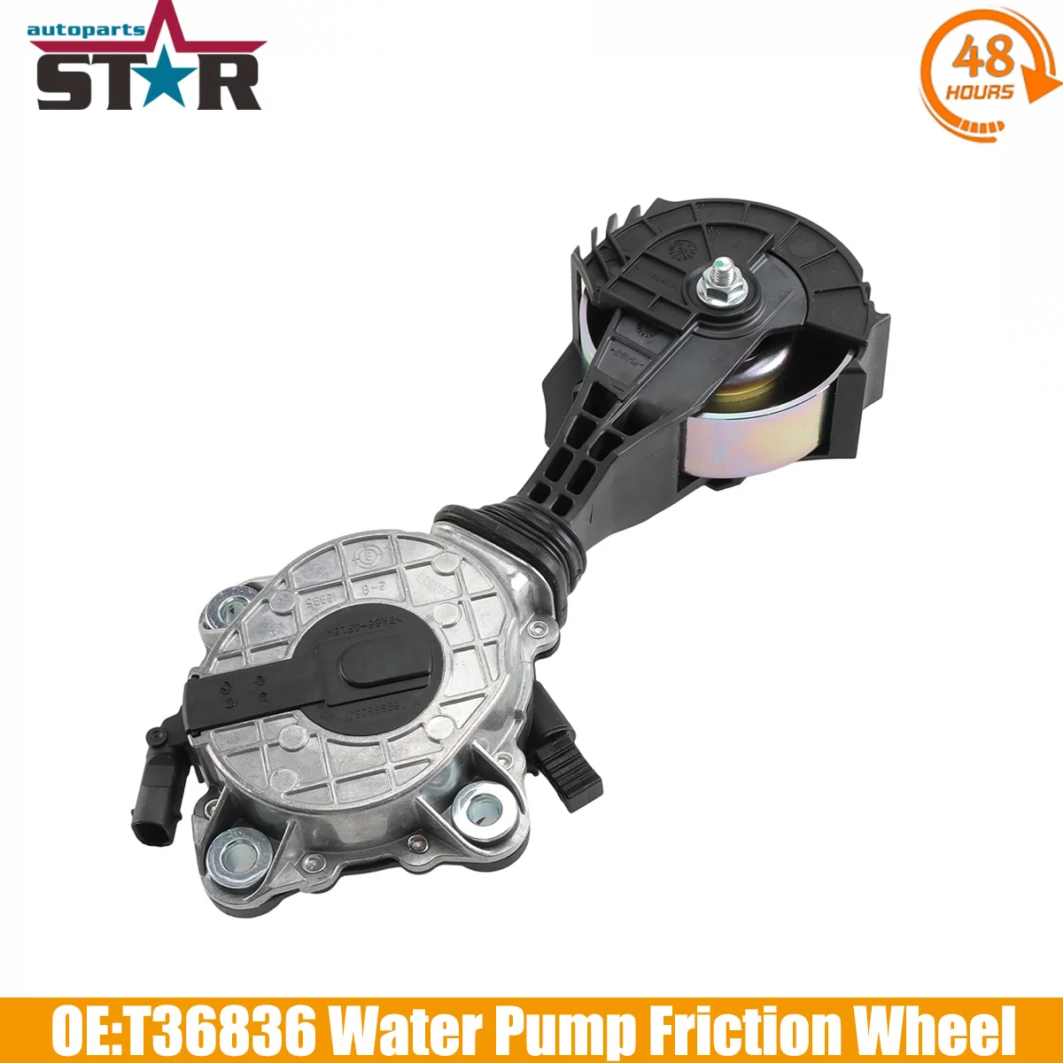 Water Pump Friction Wheel 11287598833 11287598833 Belt Tensioner Replacement For BMW 114i/116i/118i/120i 2010-2016