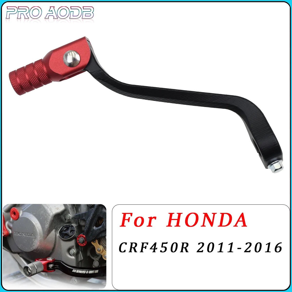 

Motocross Accessories CNC Folding Gear Shift Shifter Lever For Honda CRF450R 2011 2012 2013 2014 2015 2016 Dirt Pit Bike