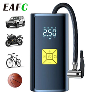 EAFC 150PSI Smart Air Pump Portable Car Automatic Compressor Tire Inflator for Car Motorcycle Bicycle Inflatable