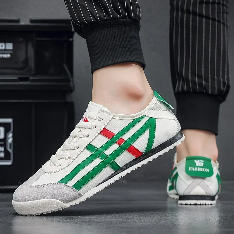 

Мужская дышащая спортивная обувь на шнуровке с плоской подошвой, прогулочная обувь на мягкой подошве, классические кроссовки Forrest Gump, кроссовки