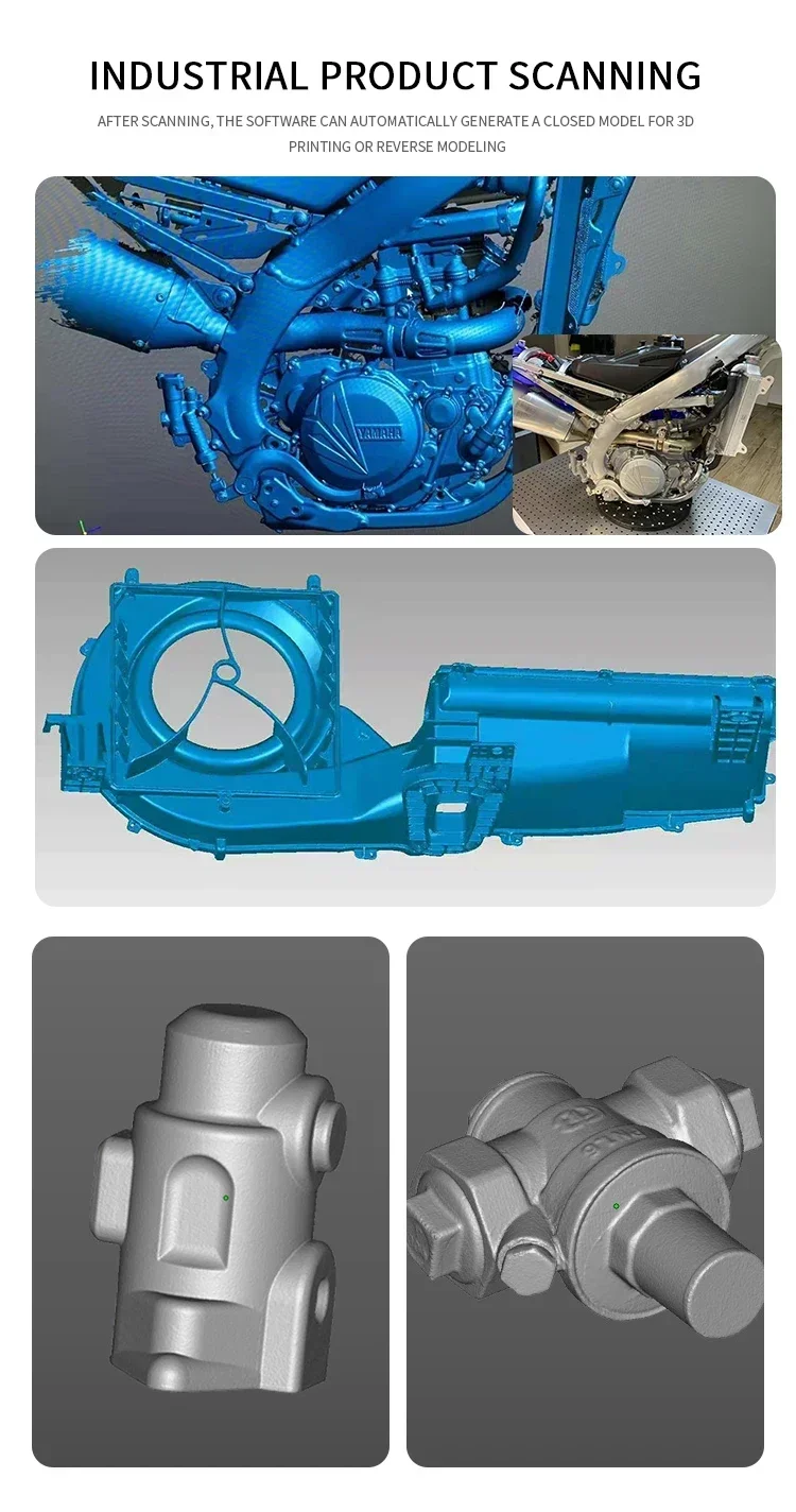2026 Premium  Hot Sale Price 3D Scanner High-precision and Fast Three-dimensional Cnc Router 3D Scanner