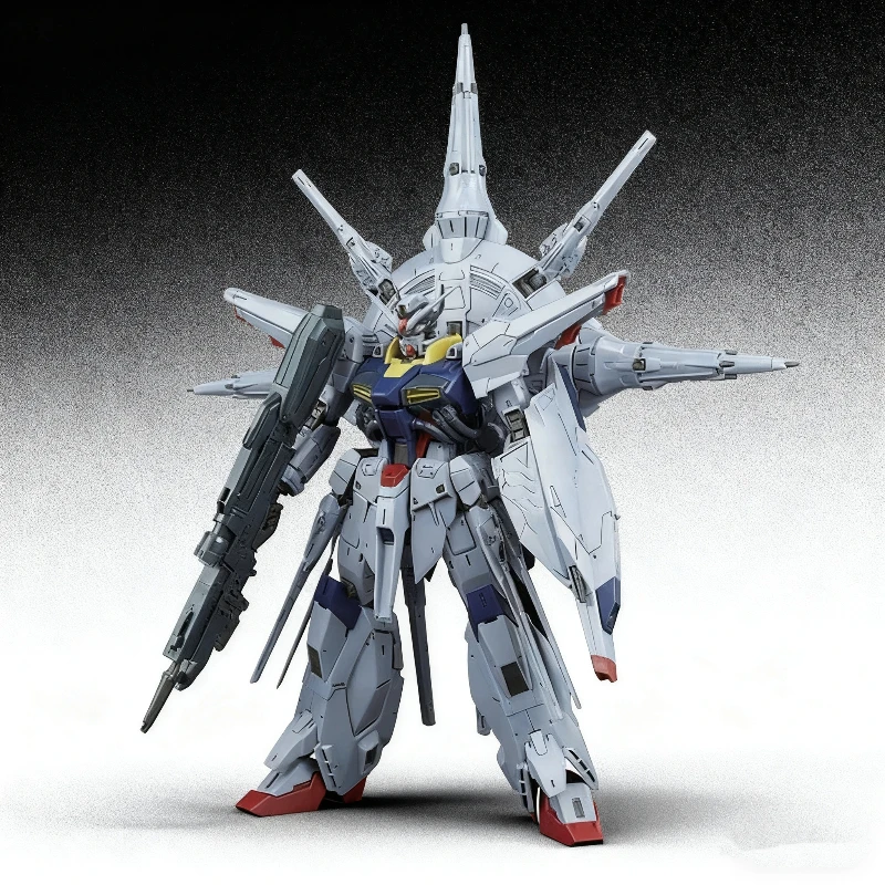 Mg 1/100 kit de modelo de montagem de providência figuras de ação mestre grau móvel terno brinquedo plástico coletar ornamentos menino presente surpresa