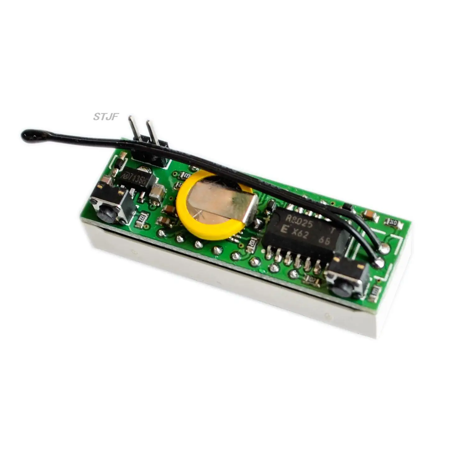 Red Blue Green 3 In 1 LED R8205T DS1302 Digital Clock Temperature Voltage Module Time Thermometer Voltmeter Board DC 5V-30V