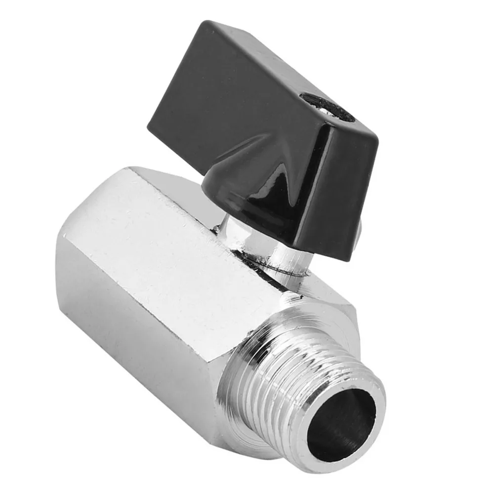Durable G1/4 Threads Brass Mini Ball Handle Design Mini Size Ball Valve Cooling Valves Water Cooling System