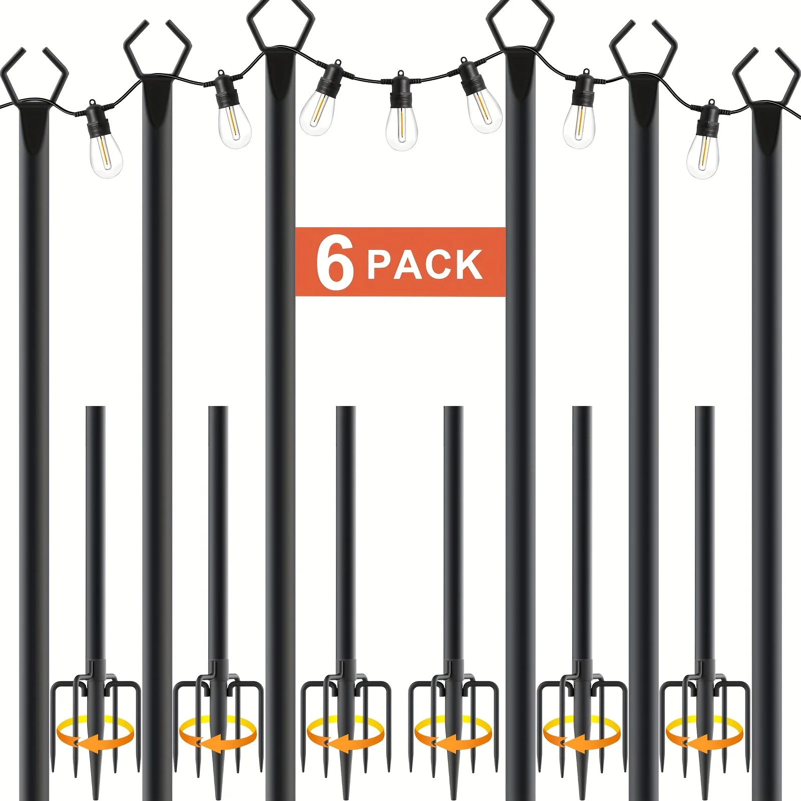 6 Pack String Light…