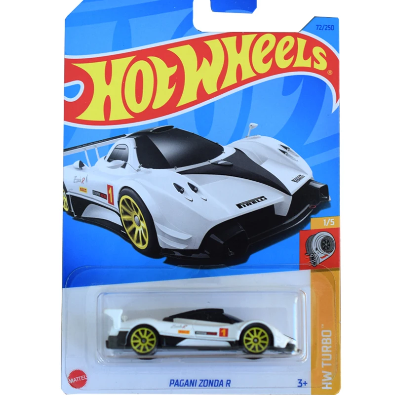 Vehículos de juguete de Metal fundido a presión, modelo PAGANI ZONDA R 2024, Hot Wheels, 1/64