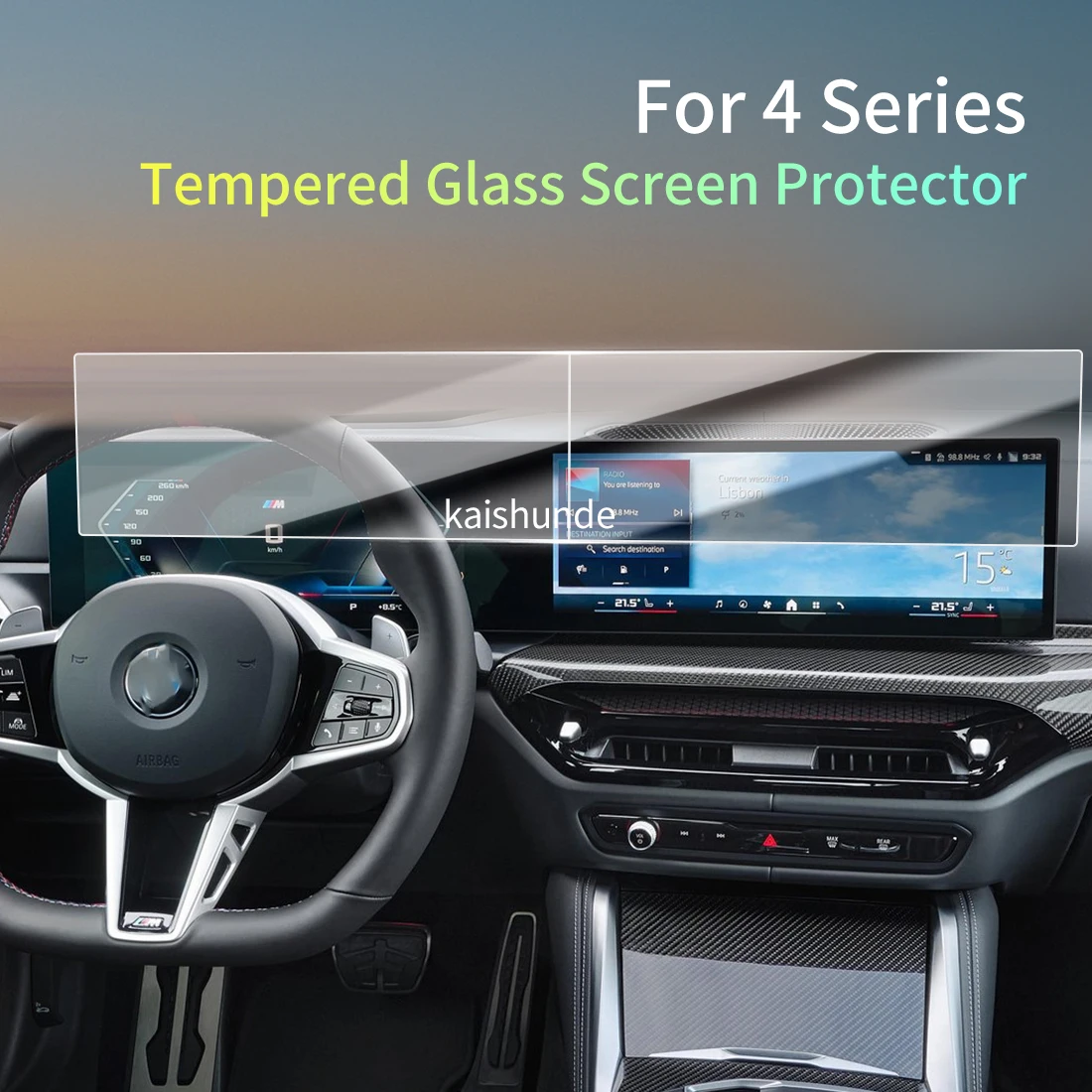 

Car Stickers Meters Protector For 25 BMW 4 Series Tempered Glass Protective Film Display Navigation Vehicle