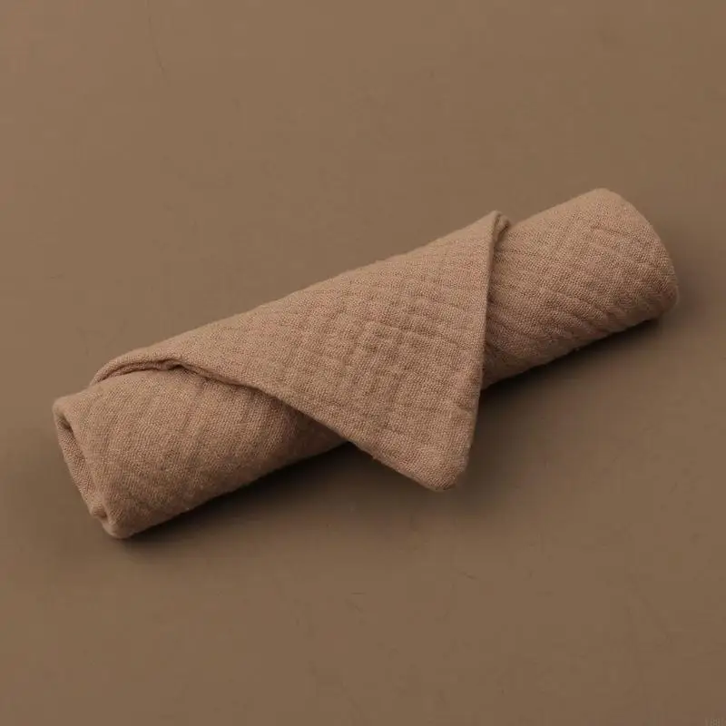 Y88D 4 Layer Baby Handkerchief Soft Absorbent Gauze Burp Cloth Kids Wipe Cloth Newborn Face Towel Bibs Feeding Bath Towel