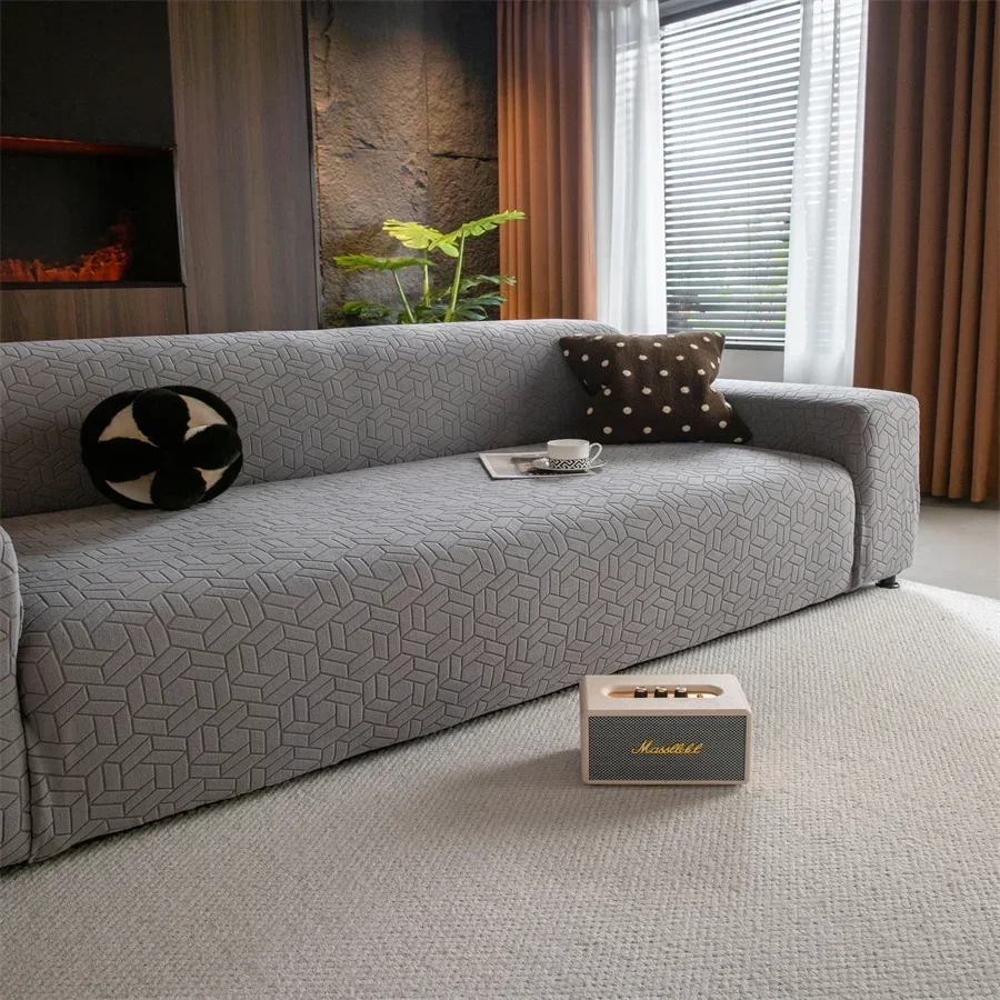 

Household All-inclusive Four Seasons Universal Sofa Cover Towel Elastic Sofa Cover Non-slip Dustproof Fabric Sofa Cover