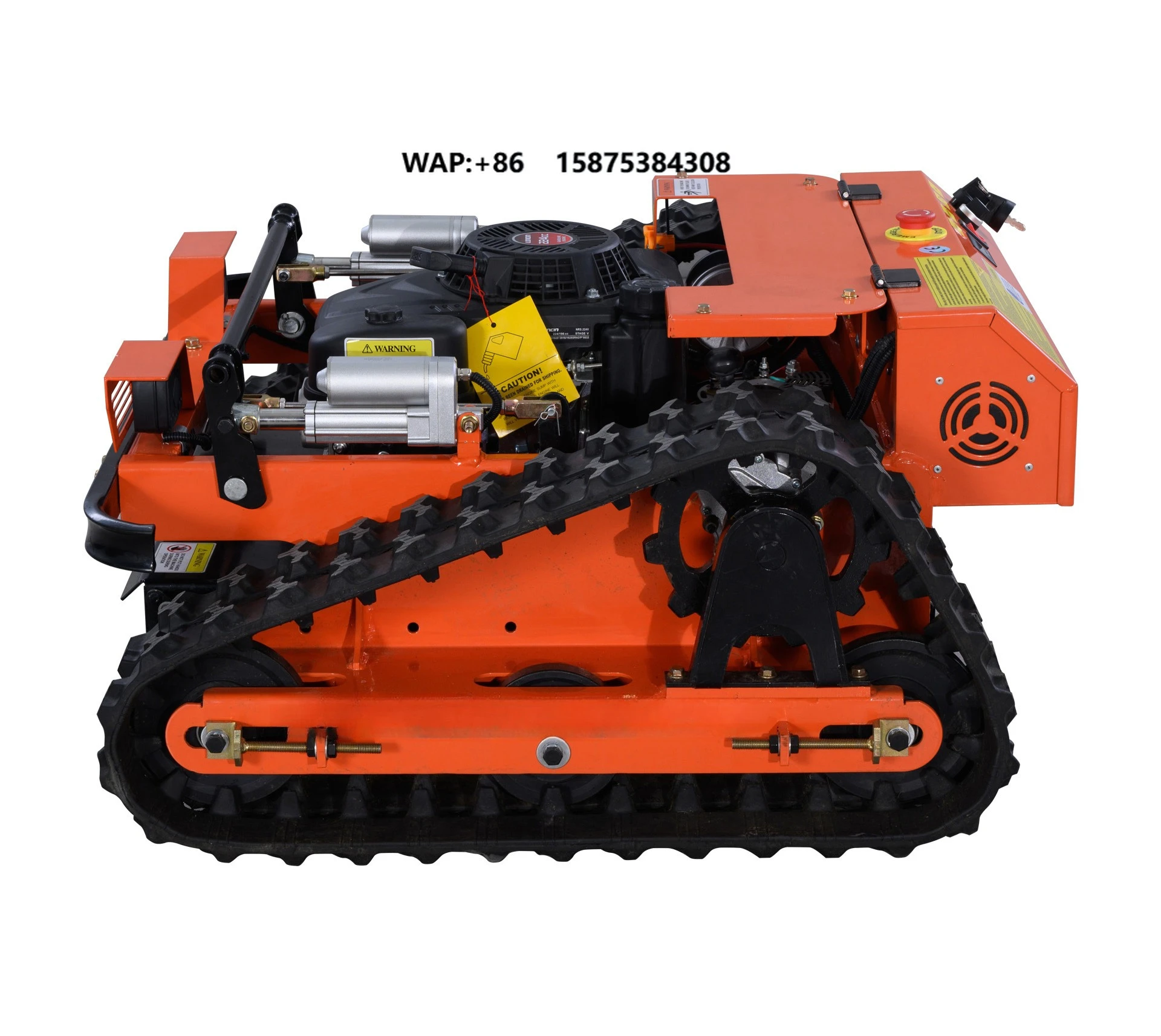 

Mini Remote Control Crawler Lawn Mower Engine Riding Mower with Cordless Feature for Grass Cutting