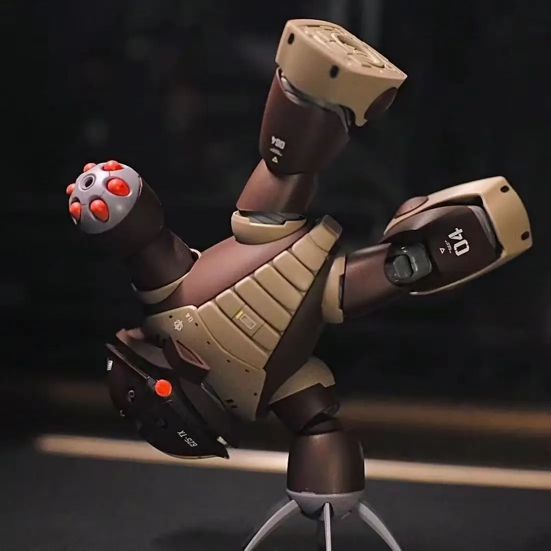 Animation Game Peripheral Toys HG 1/144 ZAKU BLACK TRI-STARS Assembly Movable Anime Action Model Figures Collection Ornaments