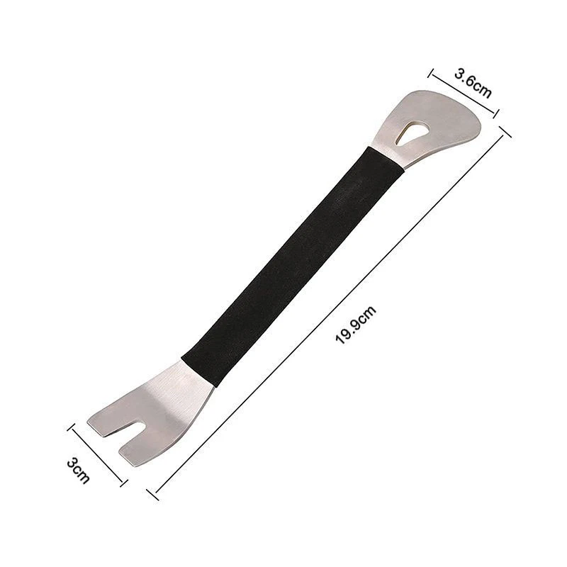 1PC Edelstahl Auto Trim Removal Tool Multifunktionale Innen Tür Panel Audio Modifikation Terminal Verschluss Entferner Werkzeuge