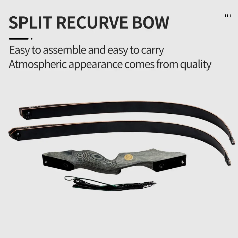 Reversal Bow Right Hand/left Hand Wooden Riser Archery Outdoor Traditional Reversal Bow