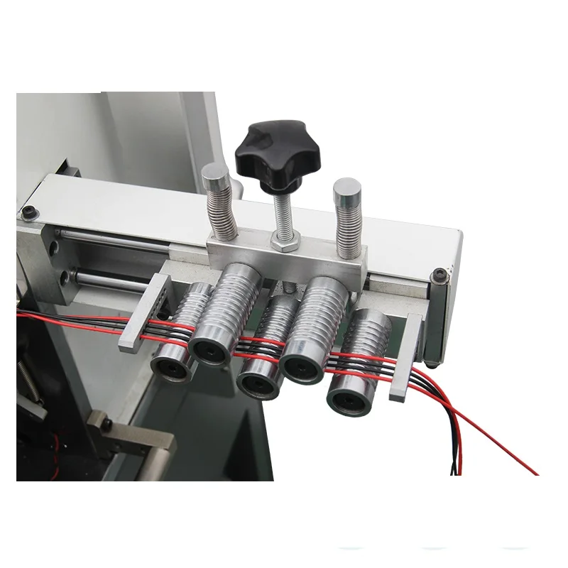 Melhor preço Marca totalmente automática de alta velocidade dupla face descascamento de cabo torção máquina de estanho de solda