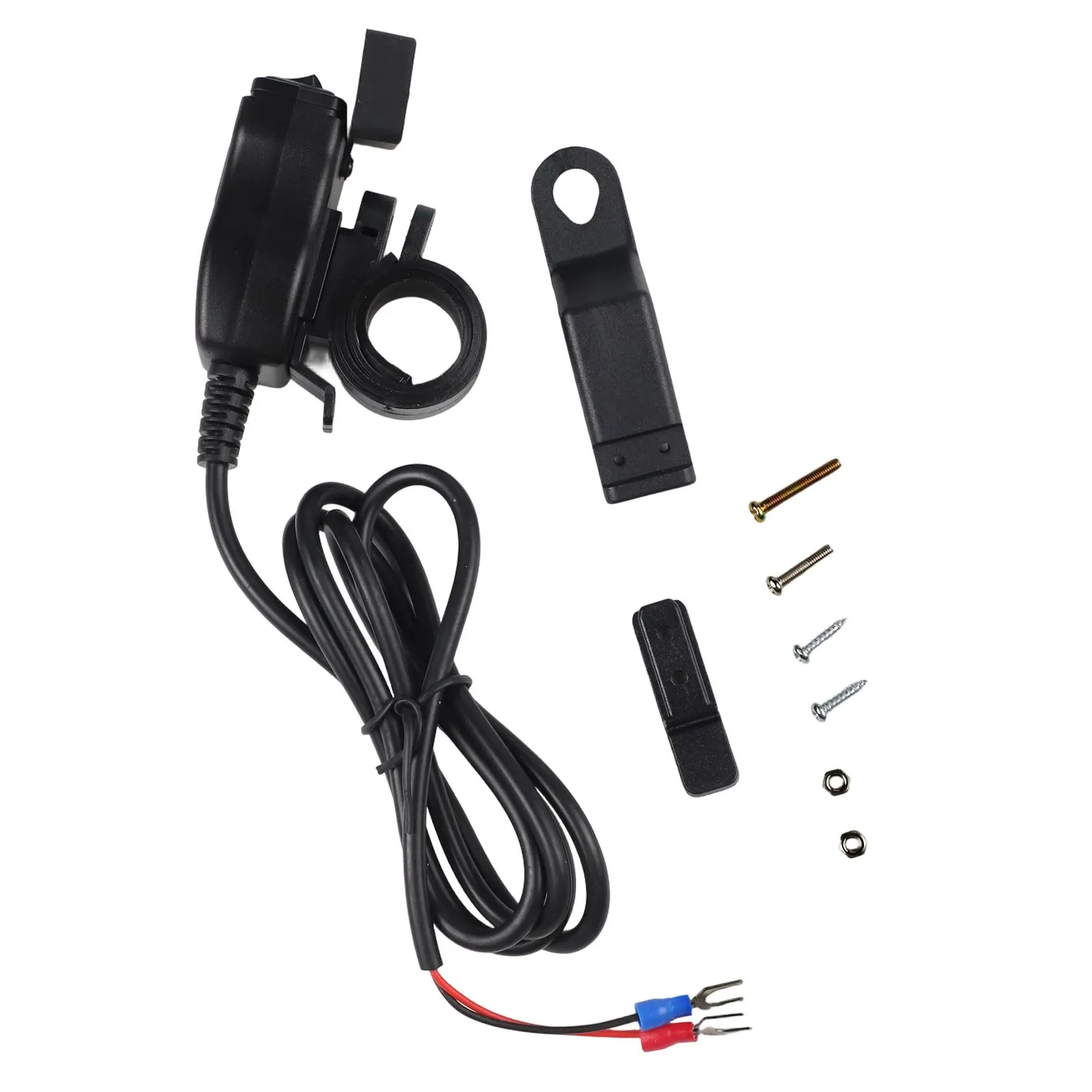 Waterproof Motorcycle USB Charger with Multiple Ports Including USB A and C and Safety Features to Protect Devices