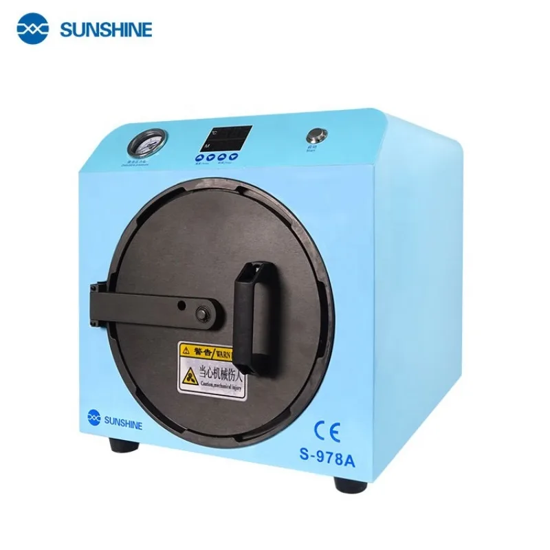 SUNSHINE SS-978A-máquina desespumadora inteligente de un botón, minimáquina de eliminación de burbujas de aire, Lcd Oca, reacondicionamiento de LCD, 220v/110v