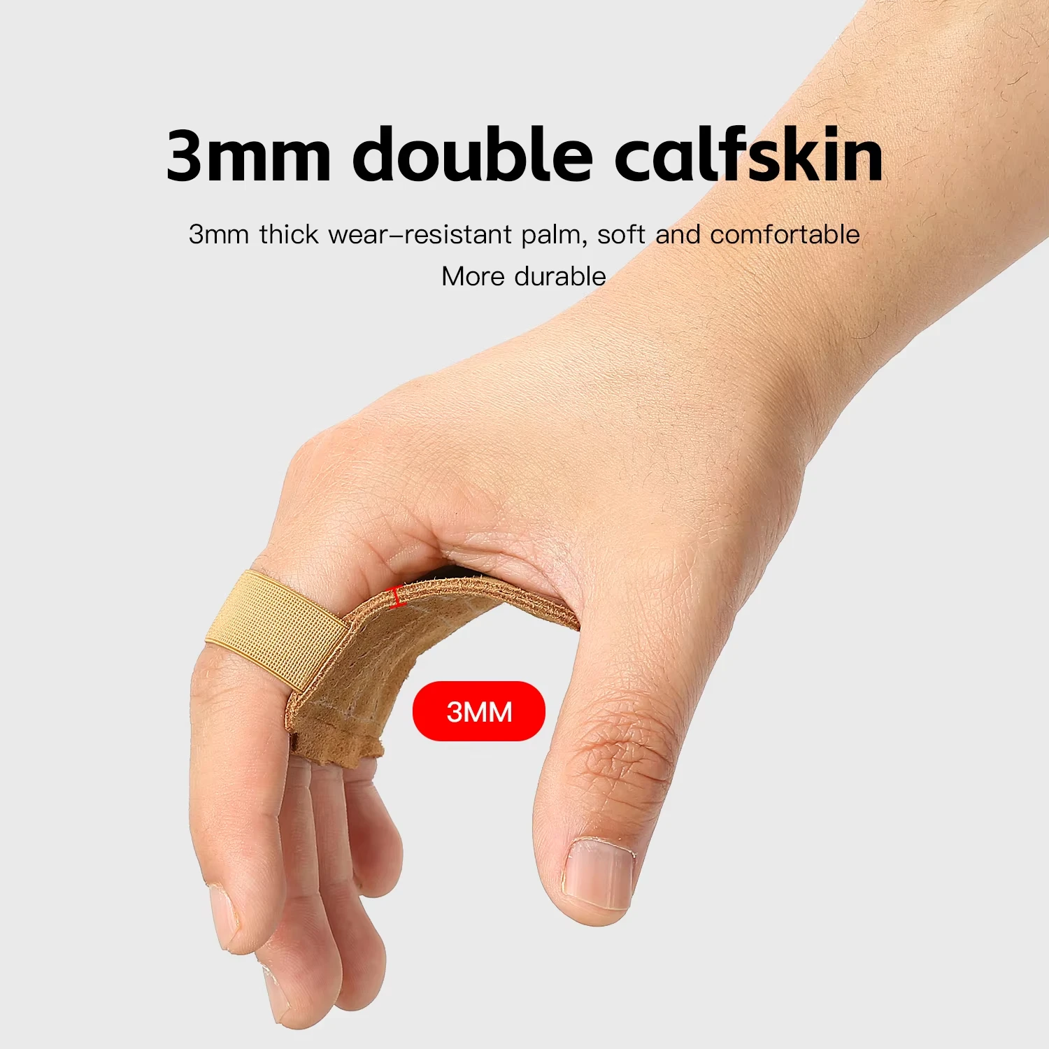 ถุงมือออกกำลังกายหนังวัว 1 คู่ - Workout Glove Gym บทวิจารณ์และราคา