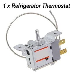 WPF22A 2Pin Refrigerator Refrigeration Thermostat AC 220-250V 5(4)A 50/60Hz Refrigerator Accessories 30cm Metal Wire