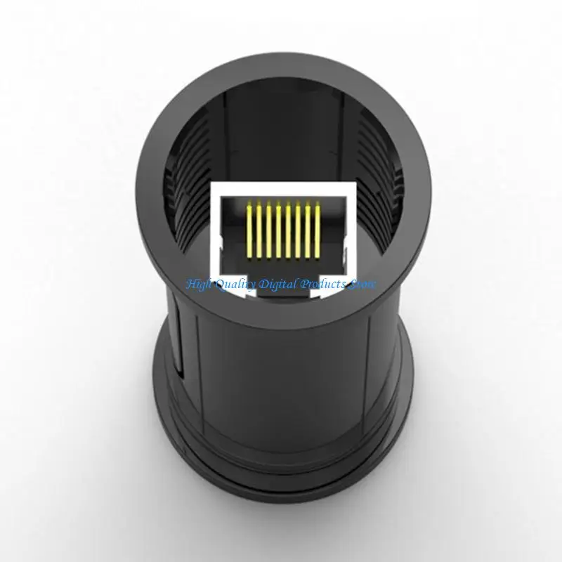 U2JE مقاوم للماء RJ45 موصل مزدوج الرأس في الهواء الطلق مقرنة محول مقرن