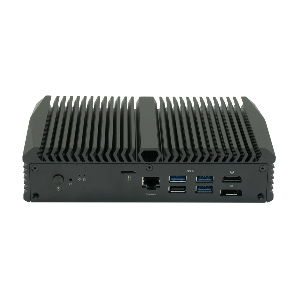 Qotom Q10900H6 Mini PC N100 N305 N150 N355,2x Marvell AQC113 10 Gigabit LAN, 4x Intel I226-V 2.5 Gigabit LAN Mini computer