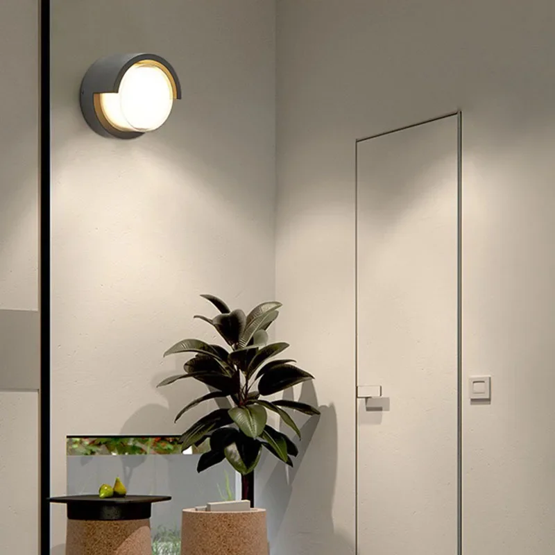 

Светодиодный уличный настенный светильник, водонепроницаемый IP66, светодиодное наружное освещение, светильники для крыльца, балкона, сада, уличный настенный светильник, садовые светильники