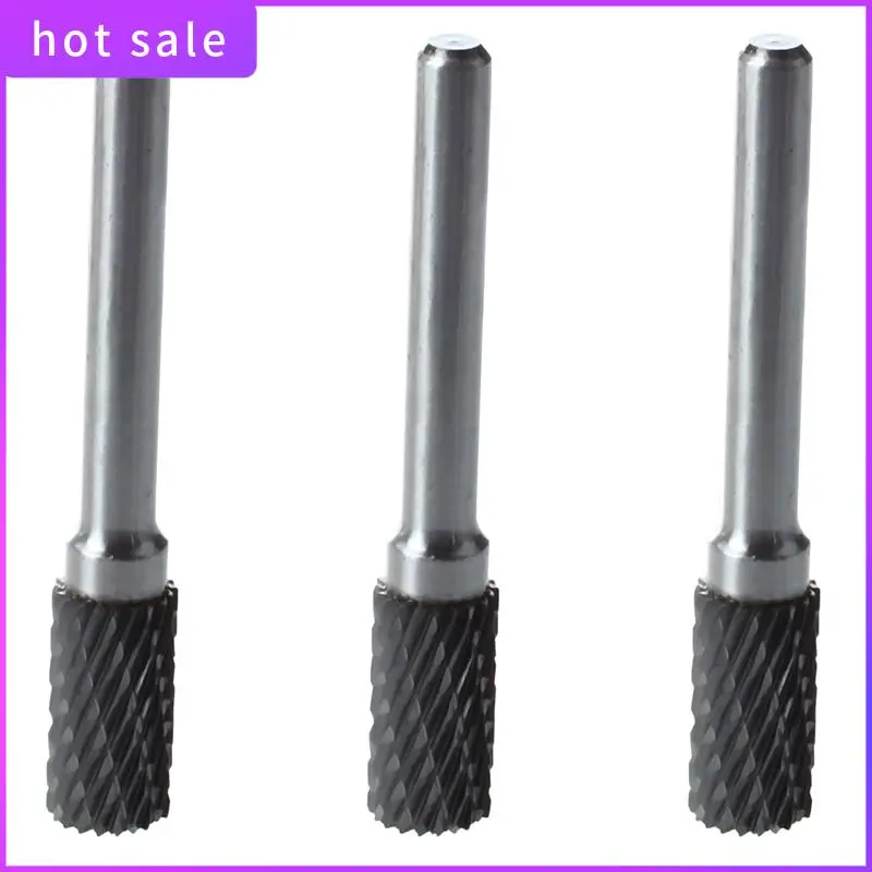 

HGSW-3Pcs 10Mm Head Diameter Cylindrical Tungsten Carbide Rotary Burr