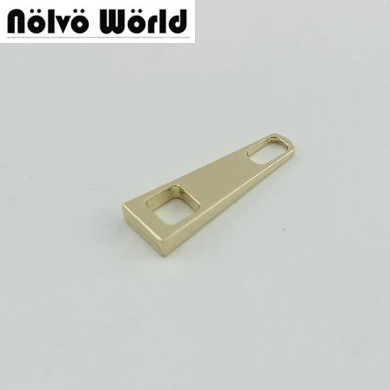 

10pcs 4 colors,31X10.8mm,max 4mm thick,Zippers slider for sewing bag backpack bags ,zipper pull ends pullers crafts