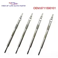 4 Uds. De bujías incandescentes para calentador para SSANGYONG ACTYON SPORTS I 2,0 Xdi 2011 2012 2013 2014 2015 2016 2017 2018 2019 2020 2021