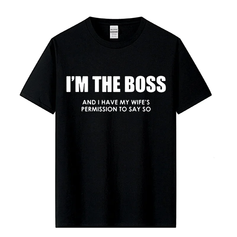 I am the funny boss of men t shirt husband wife rules novelty gift idea birthday