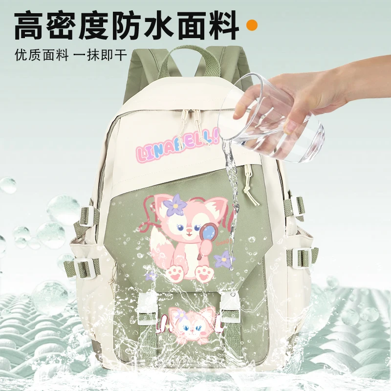 Ms. Lingnabai's Tourist Backpack, Youth School Bag, Large Capacity Lightweight Backpack, Free Shipping