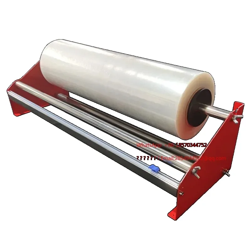 

LL Wrapping Film Packaging Machine Stretching Film Drawing Machine Cutting Packaging Support