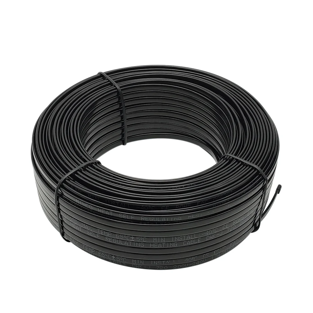 Minco Heat 220V Self Regulating Heating Cable Snow Melting Drain Water Pipe Freeze Protection Heat Trace System