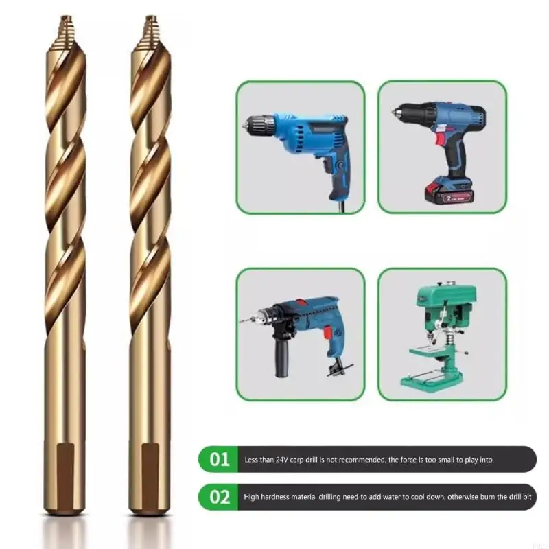 F92B kobaltboor voor boren op roestvrij staal Nauwkeurige spiraalboor 3/3,2/3,5/4/4,5/4,8/5/5,5/6,5/7,5 mm